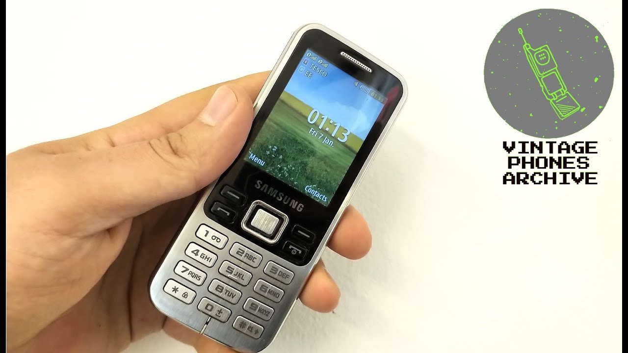 Samsung GT-C3322 Dual SIM Mobile phone menu browse, ringtones, games, wallpapers