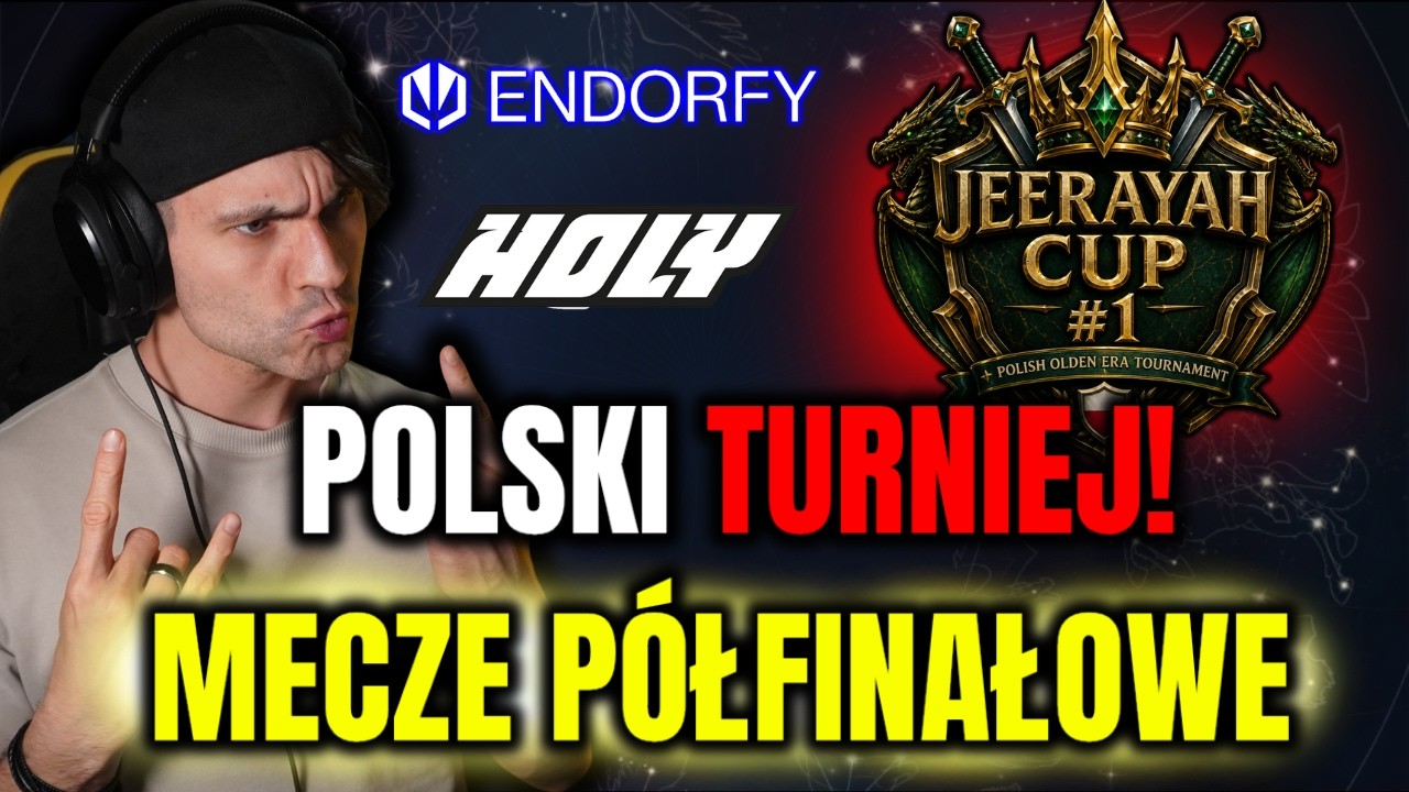 P&Oacute;ŁFINAŁ JEERAYAH CUP #1🔥ZIEMIAN vs KLW - Olden Era LIVE | !HOLY
