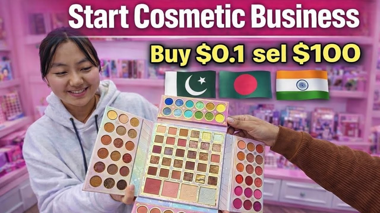 Wholesale Cosmetics in Yiwu China 😱 | Low Price Beauty Products