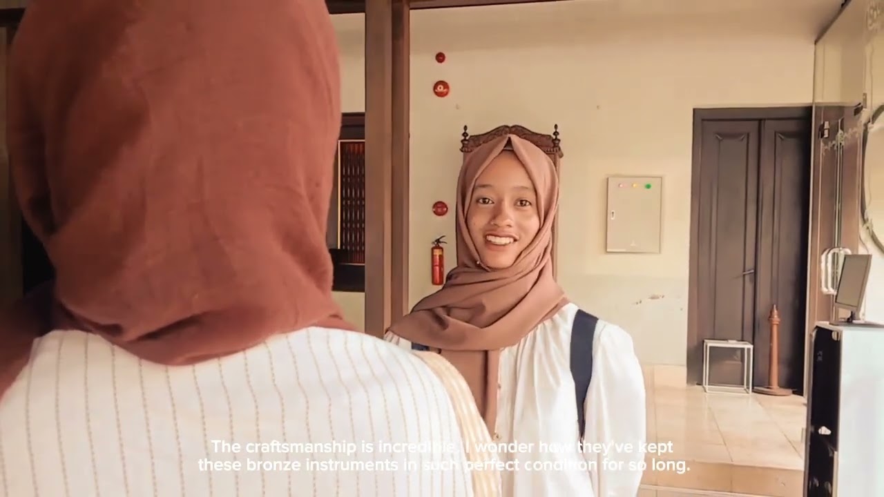English task, about Art  (Sonobudoyo museum) learn with our.
