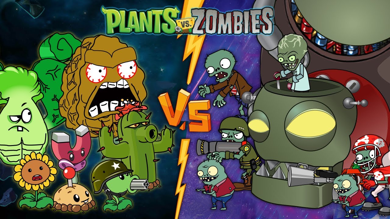 New Plants Vs Zombies Best PVZ Animation - All Plants Vs Dr. Zomboss