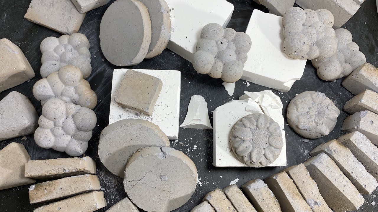 GREY REFORMS AND FRESH BLOCKS ~ ASMR ~ ODDLY SATISFYING ~ ANXIETY RELIEF