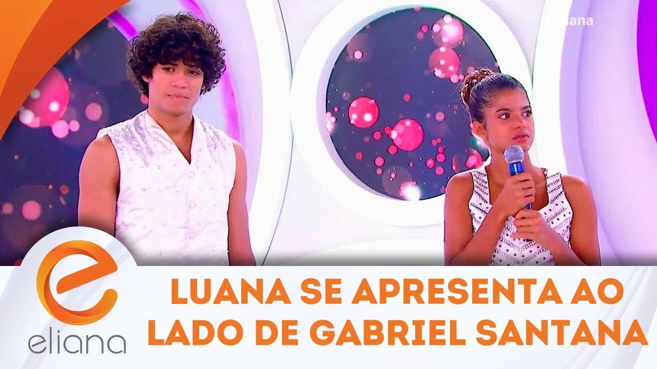Luana faz apresentação de balé com Gabriel Santana, o ex-Chiquititas | Programa Eliana (10/02/19)