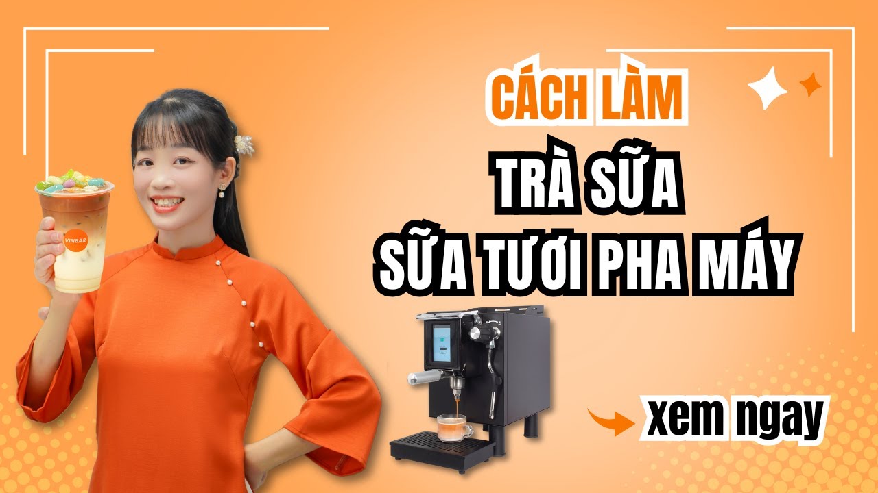 Hướng Dẫn C&aacute;ch L&agrave;m C&ocirc;ng Thức Tr&agrave; Sữa Sữa Tươi Pha M&aacute;y ✨| Fresh Milk Milk Tea