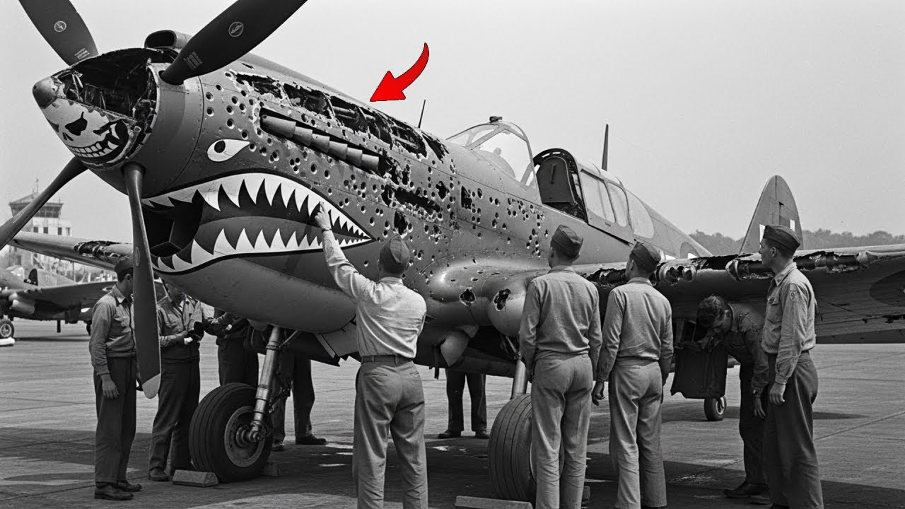 Когда 64 японских самолета атаковали один P-40 — решение этого пилота лишило всех дара речи.