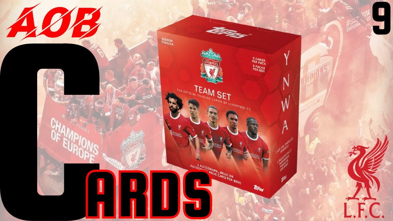 You’ll Never Walk Alone | Topps Liverpool Official Team Set 23/24