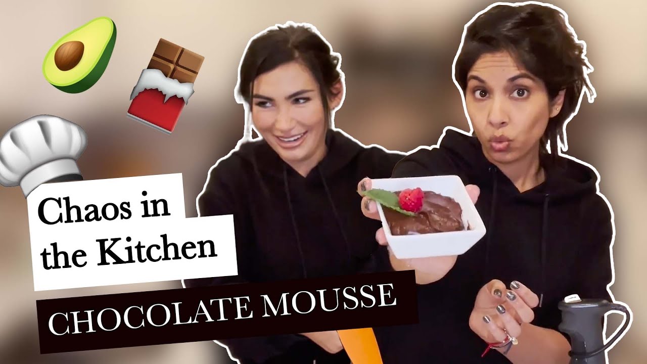 Chaos In the Kitchen | Avocado Chocolate Mousse 🥑 🍫 | Sheena , TRID & Special Guest, Marina!