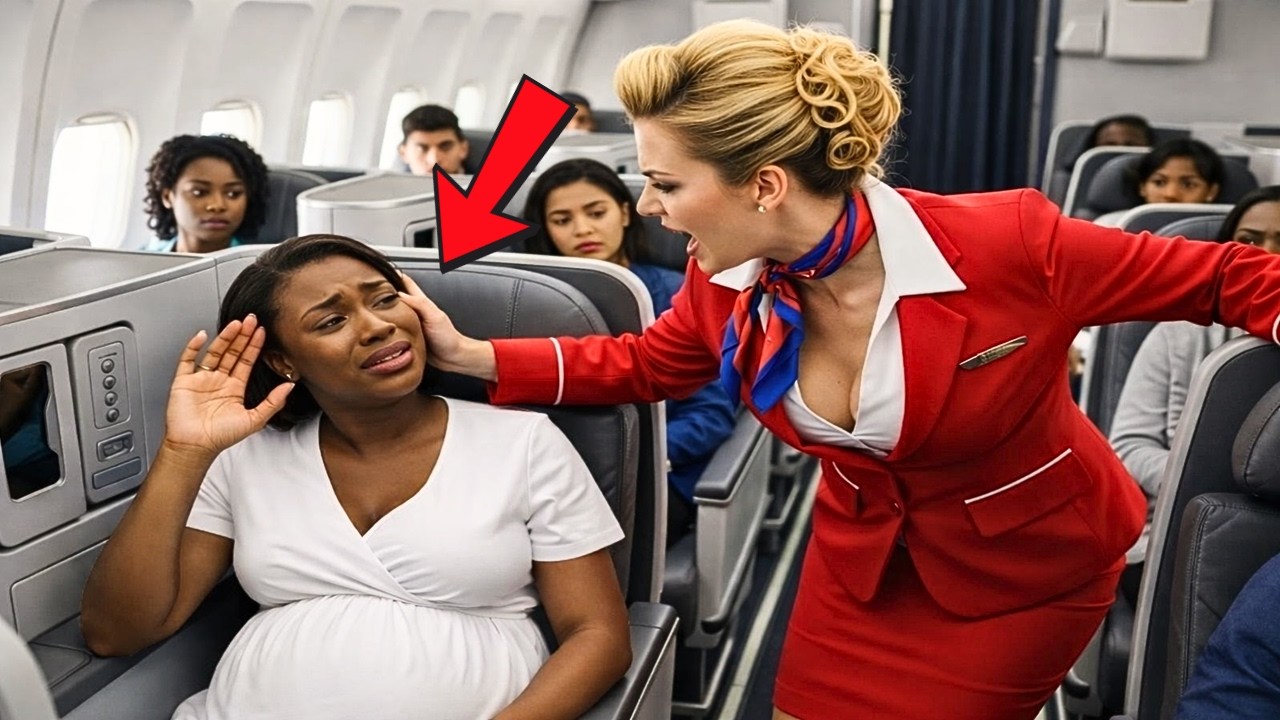 Flight Attendant Slaps Pregnant Black Woman — Doesn’t Realize Her Husband Owns the Airline!