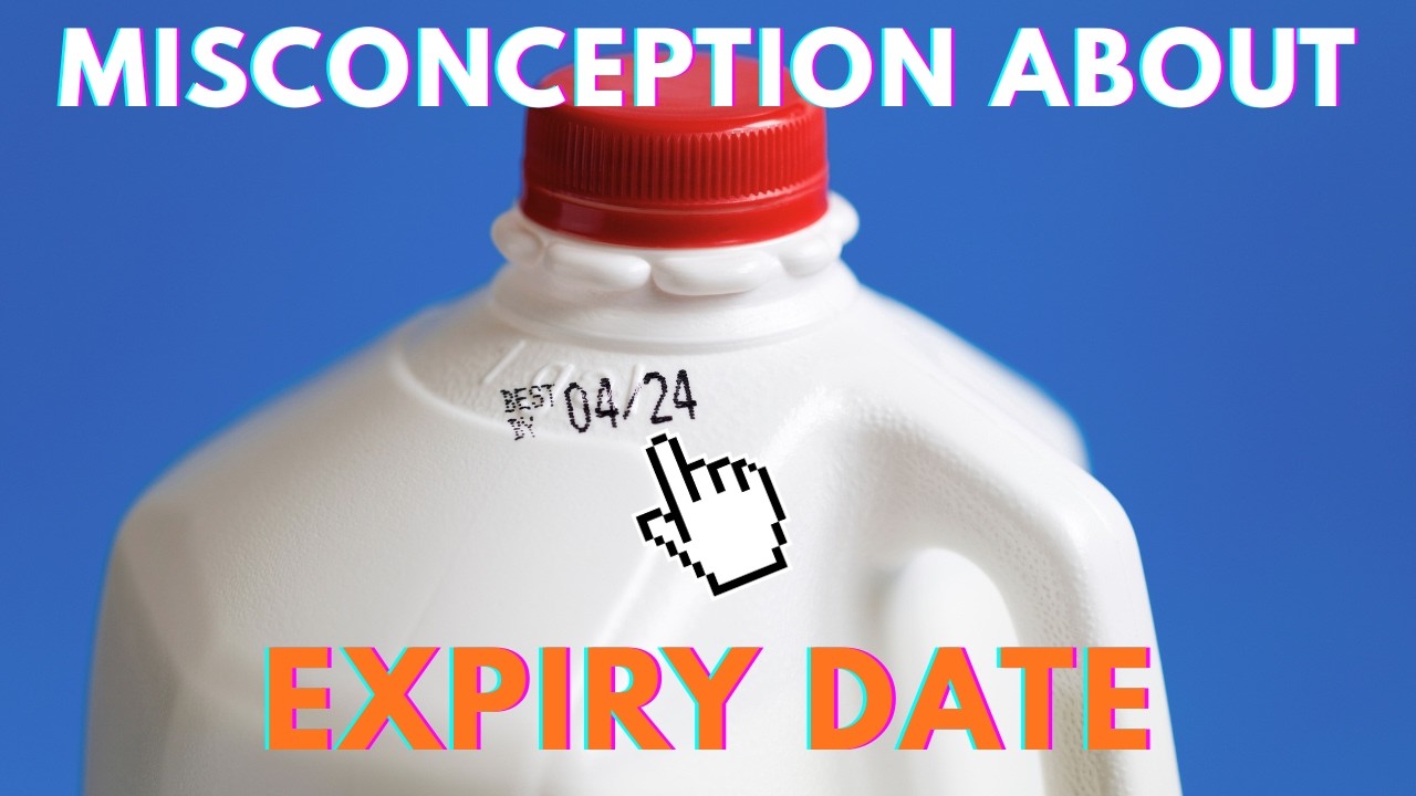 Misconception about expiration dates (Best By vs Sell By vs Use By)