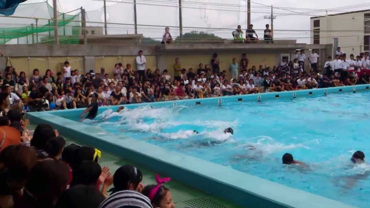 南風原高校　学園祭　ウォータボーイズ＆ガールズ