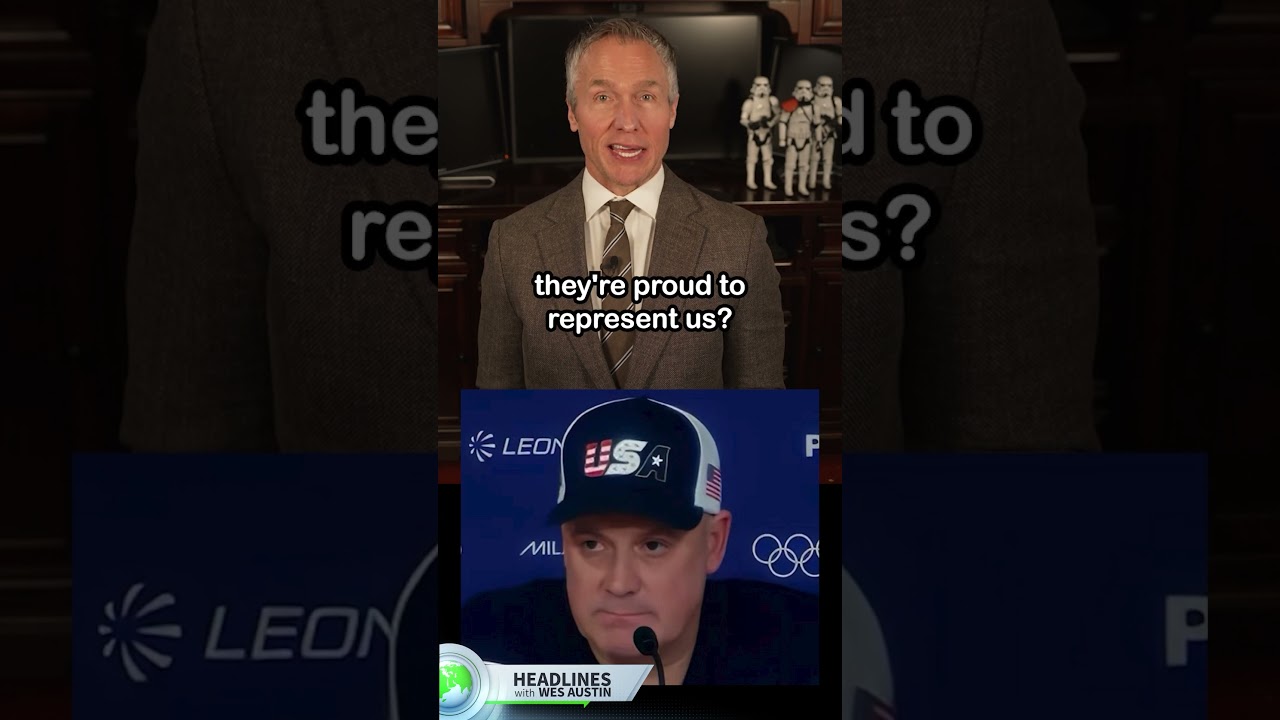Team USA Curler Goes Political Mid-Interview #olympics #olympics2026 #curling #teamusa #unitedstates