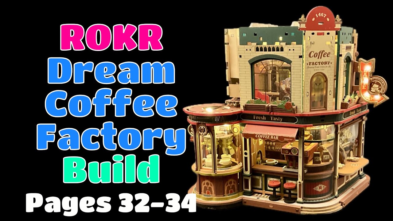 Кофейная фабрика мечты ROKR: страницы 32-34