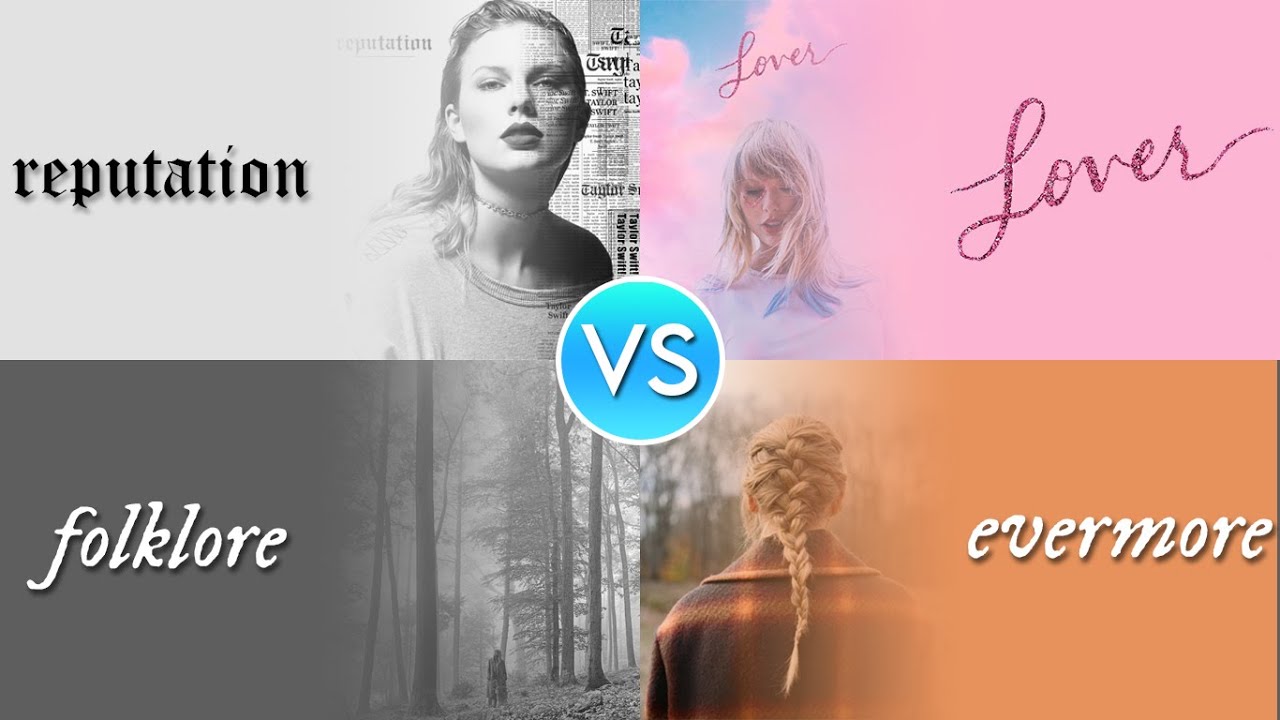 ALBUM BATTLE reputation VS Lover VS folklore VS evermore | PopBop!