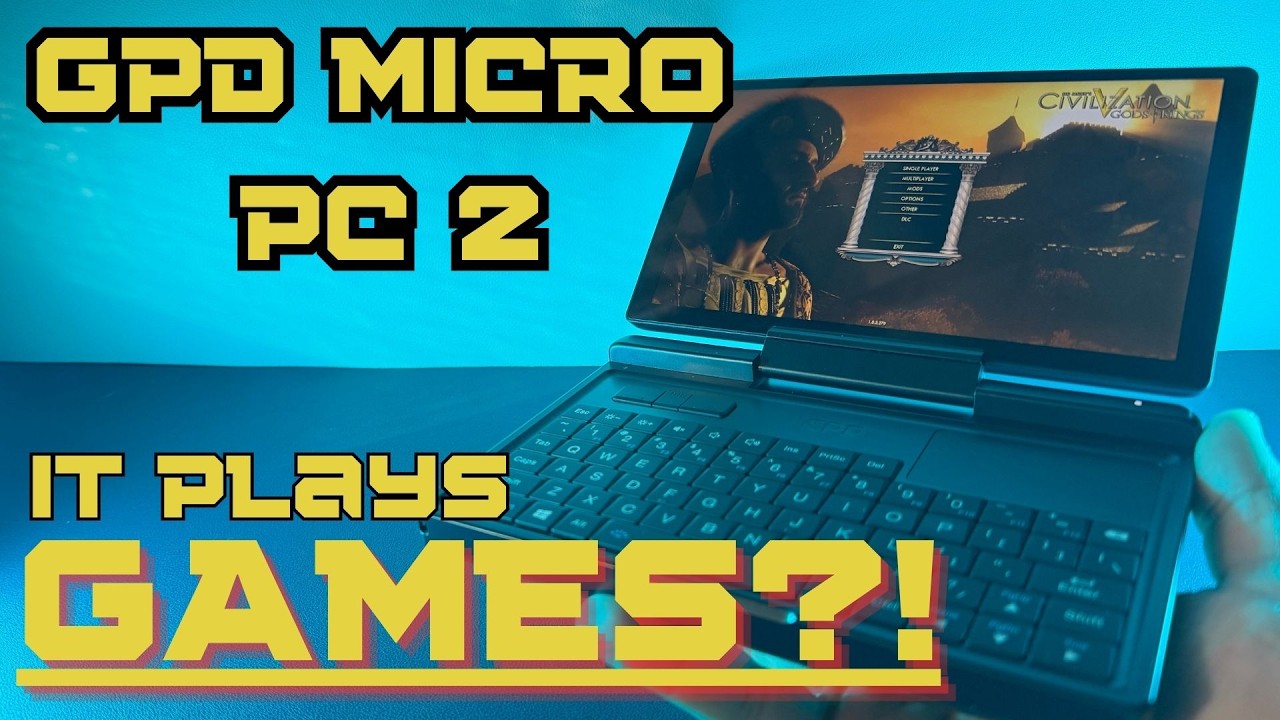 Впечатления от GPD Micro PC 2: игры на крошечном ПК