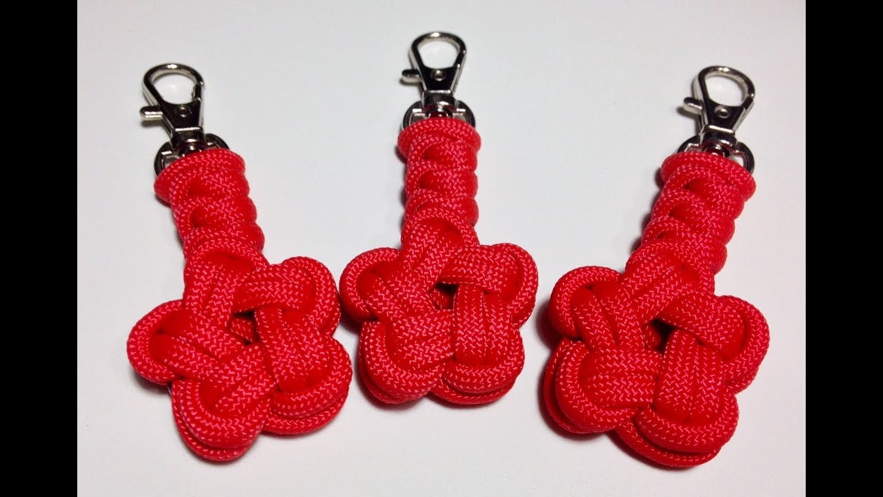How to Make a Star Knot Zipper Pull Out of Paracord