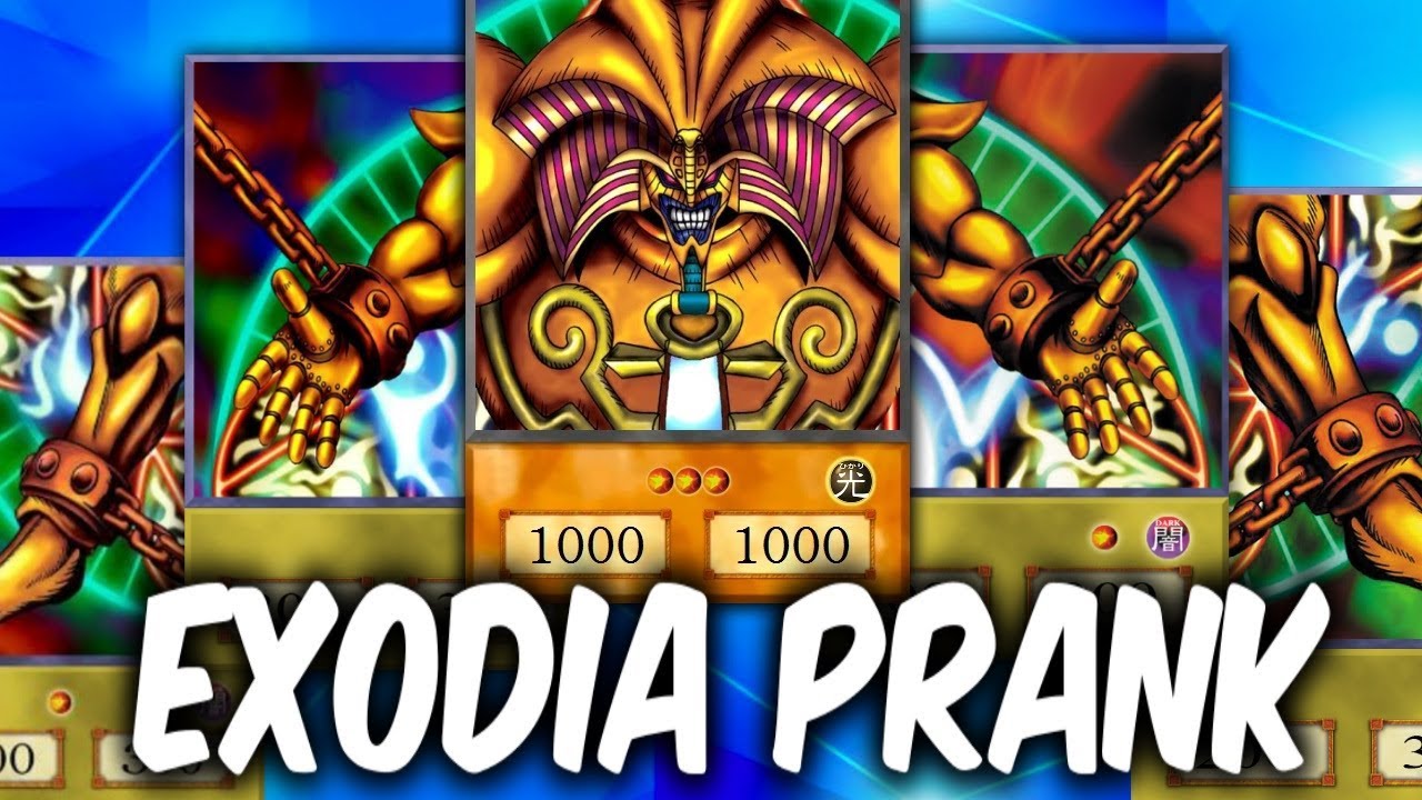 EXODIA PRANK! - Surprise Yugioh Trolling with BEST EXODIA DECK!