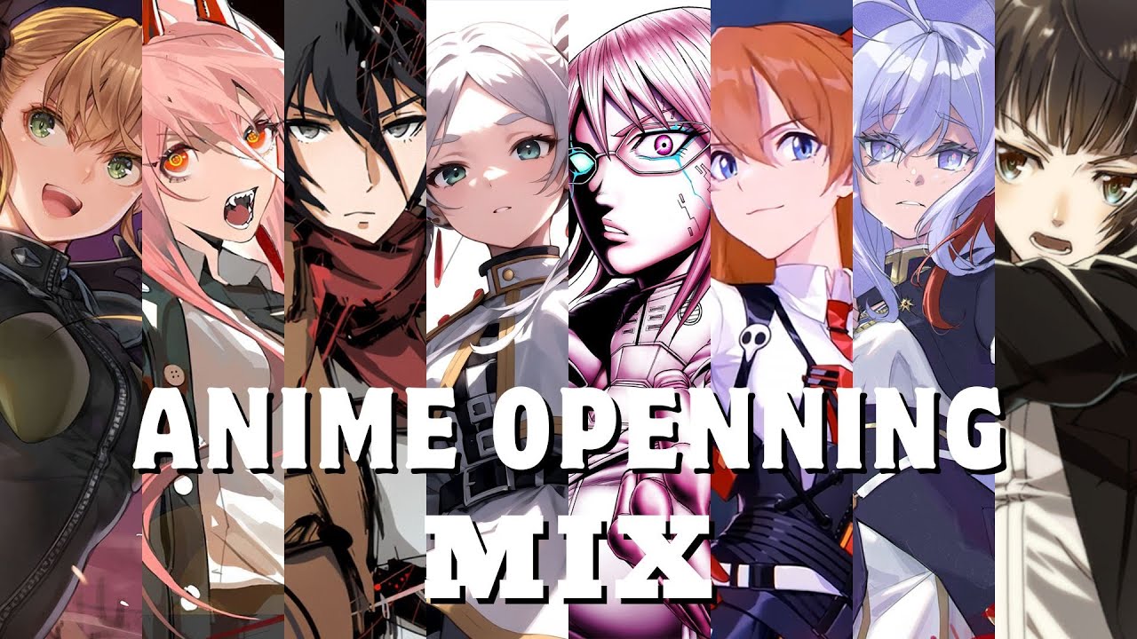Anime Opening Music Mix | Best Anime OP All Time | Top 15 Anime Openings 2025 Full Songs