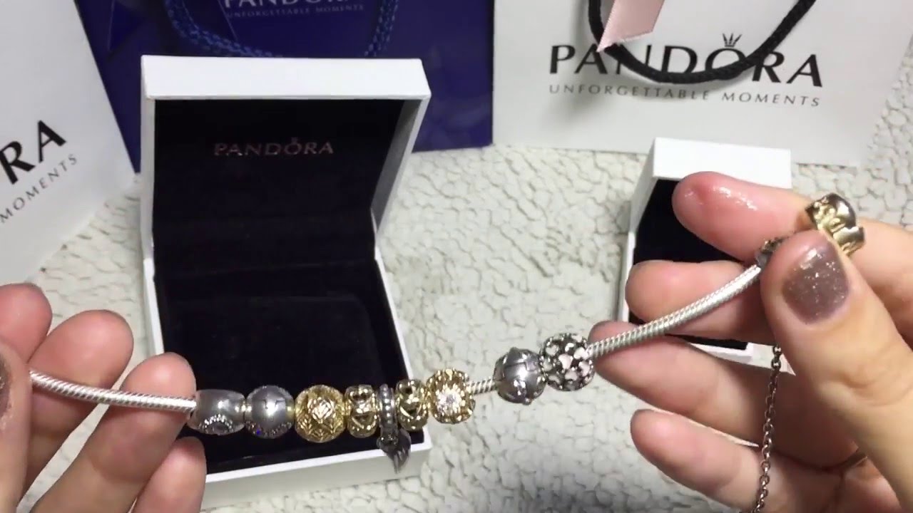 МОЙ БРАСЛЕТ ПАНДОРА | BRACELET PANDORA
