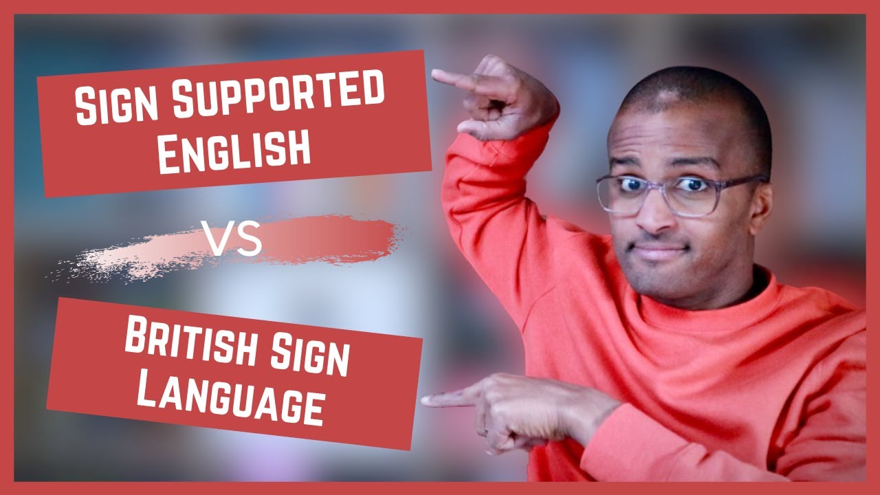 What is Sign Supported English? | Comparing SSE vs BSL [CC]