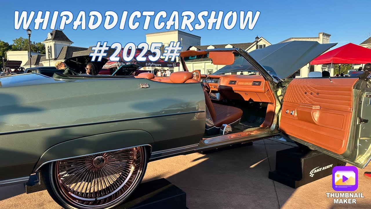 Whip Addict CarShow #2025# определенно имел успех в Атланте *обязательно к просмотру*