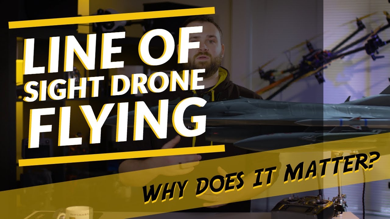 Line of Sight Drone Flying | How to fly a drone 'LOS'