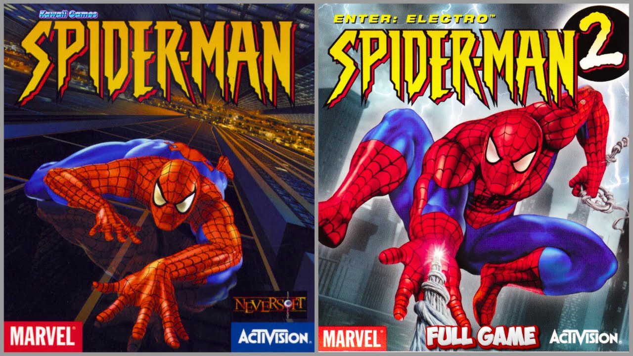 Spider-Man DUOLOGY COLLECTION | PS1 | 4K60ᶠᵖˢ 🔴| Longplay Walkthrough Playthrough Full Movie Game