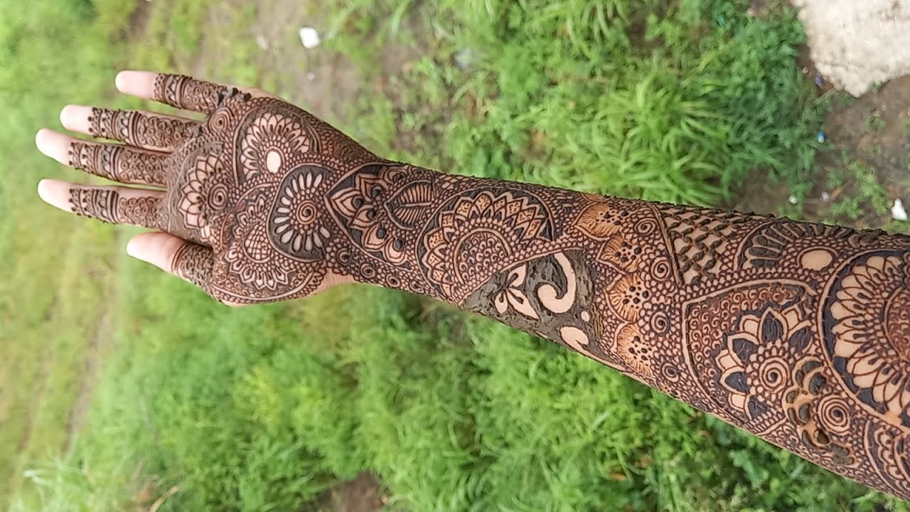 Letest trending easy and simple full hand mehandi design floral design #trending #viralvideo #viral 
