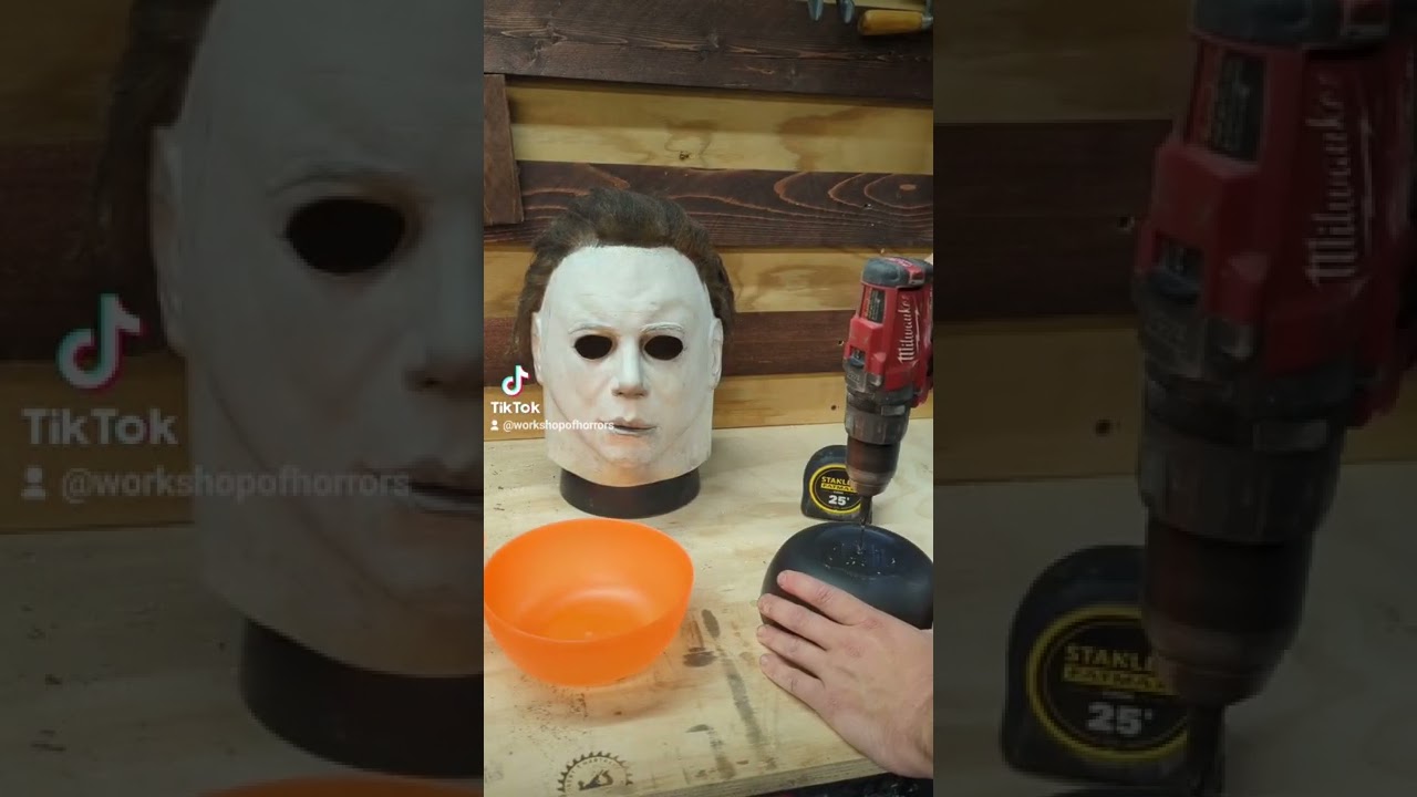 DIY $3 mask stand