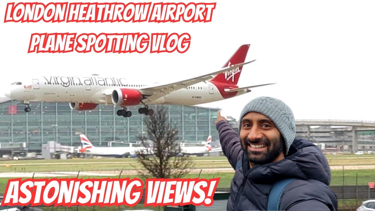 I Found An Incredible Location For Plane Spotting! London Heathrow Airport Vlog!