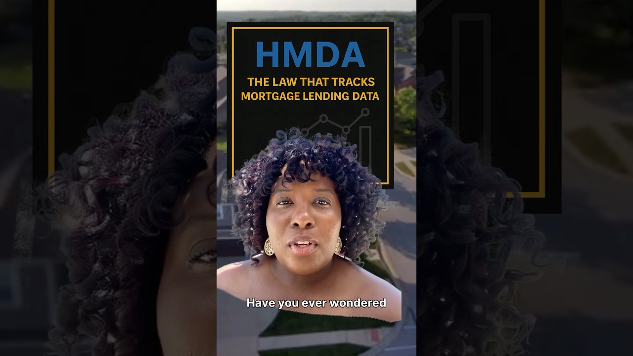 HMDA Explained in 60 Seconds | The Law Behind Mortgage Data Reporting 🏠#HMDA #Mortgage#FairLending