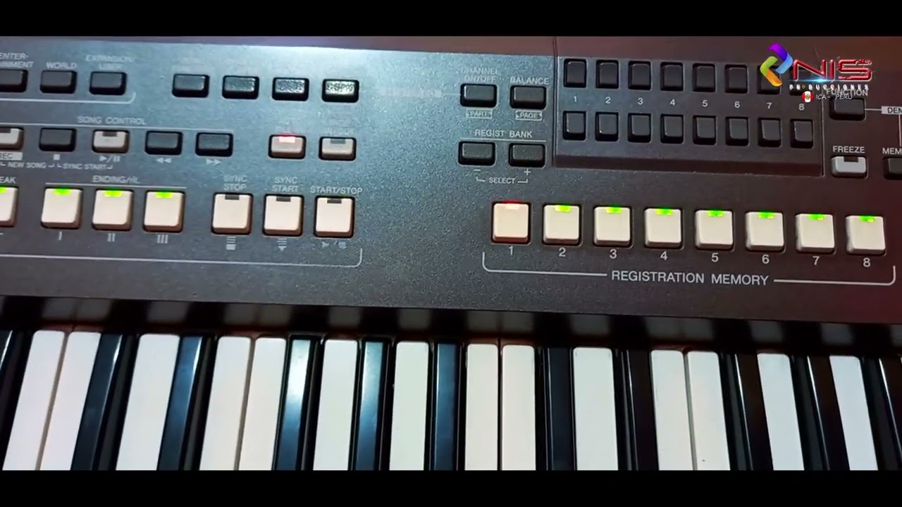 PSR S670😯 Como usar FREEZE para usar TRANSPOSE +1 -2 etc.y no regrese al TRANSPOSE PROGRAMADO. LIKE👍