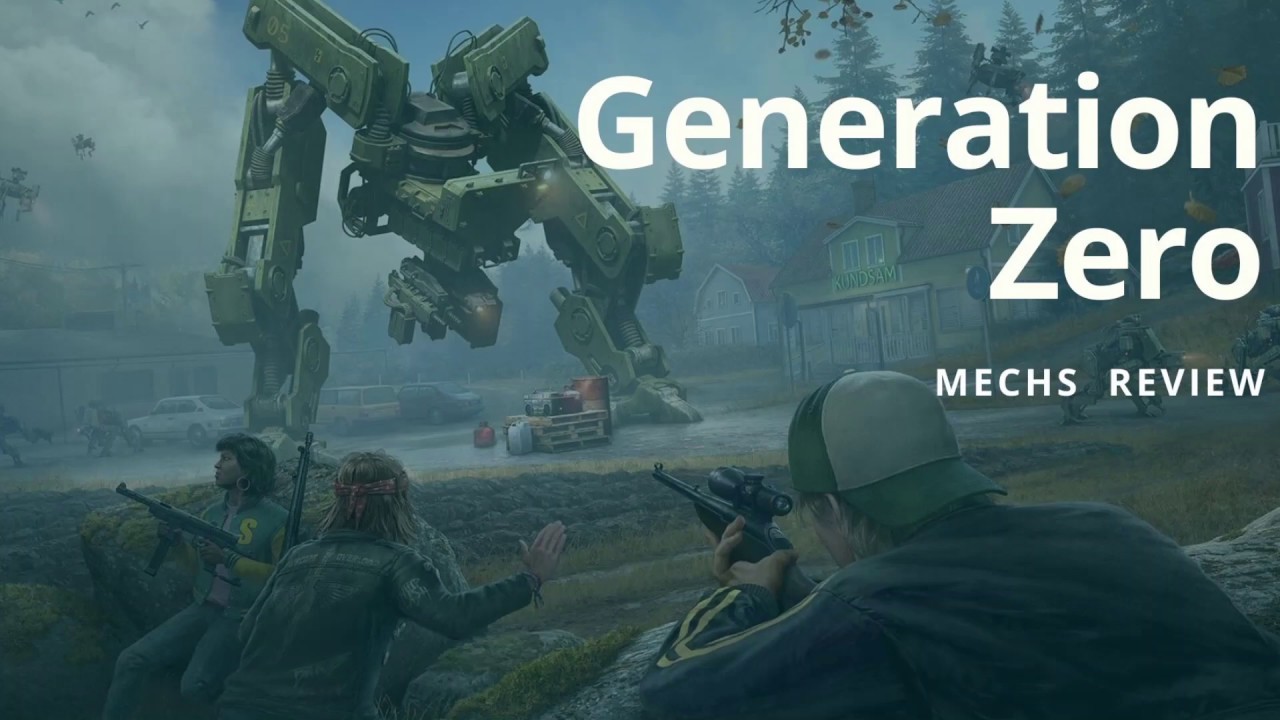 Generation Zero - robots review. Open world online game.