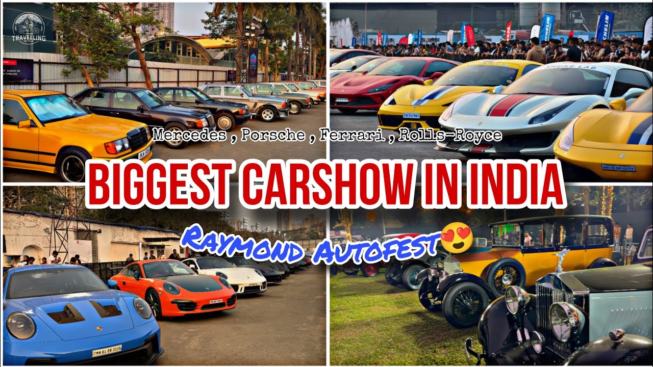 India's Biggest Car Show || Raymond Autofest Thane 2025 || Car Show In Mumbai || #cars #bike #show