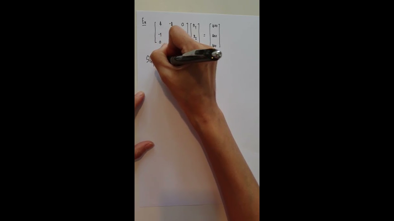 LU decomposition