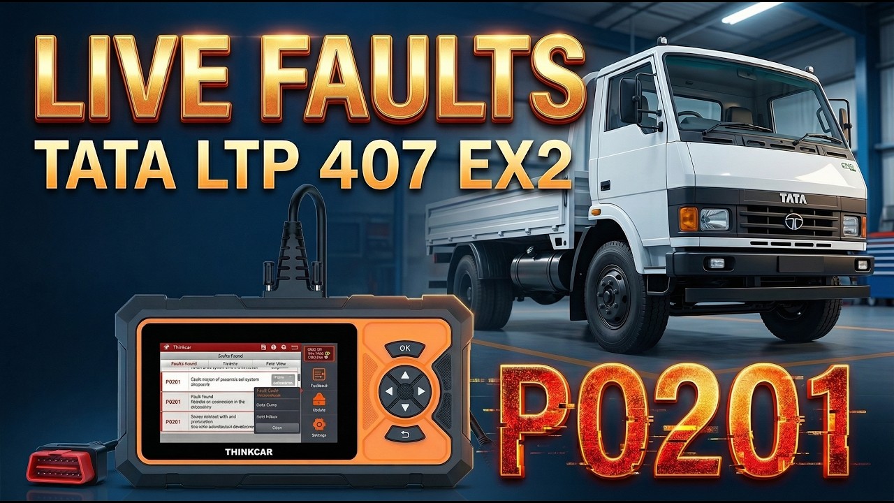 Tata Truck Live fault check and rest for think tool HD