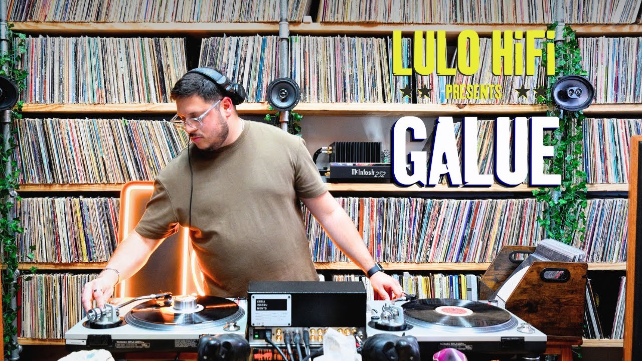 DJ GALUÉ Live Session at Lulo Records HIFI / Vinyl records DJ