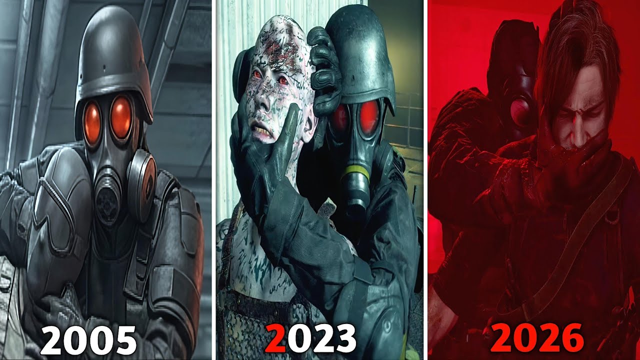 HUNK's Neck Breaker Finisher Evolution (Resident Evil)