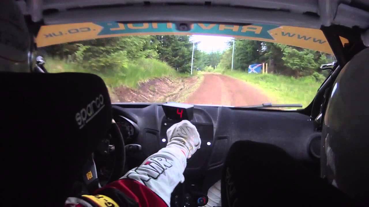 Røkland / Aldridge Scottish Rally 2013 SS2, Ford Fiesta R2