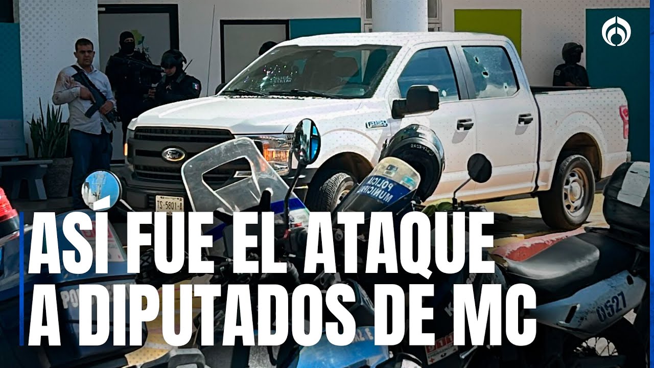 Ataque a balazos a diputados de MC en Culiacán: Sergio Torres y Eli Montoya están delicados