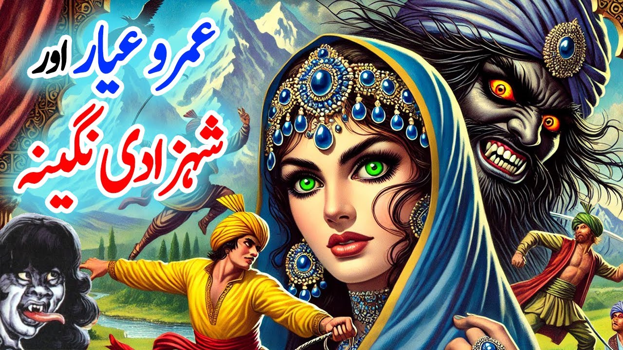Umro Ayyar Aur Shahzadi Nagina | Umro Ayar Ki Talismati Jadui Kahaniyan | Jinn Stories