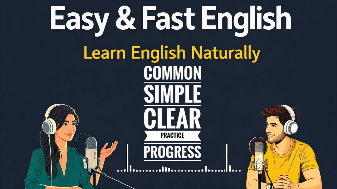 Learn English Naturally | 5 Common English Words | Easy & Fast English Podcast