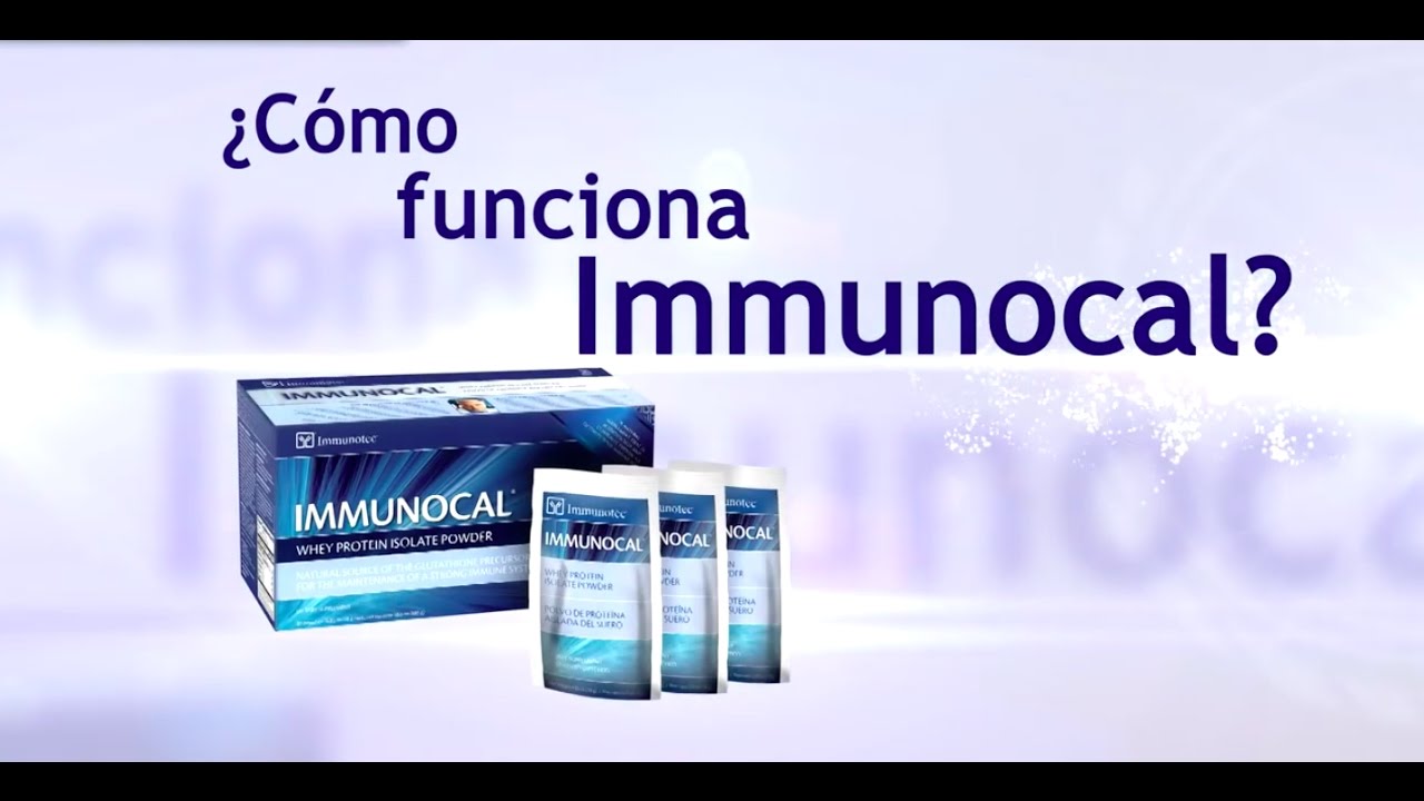 Immunocal mx para que sirve ? immunotec