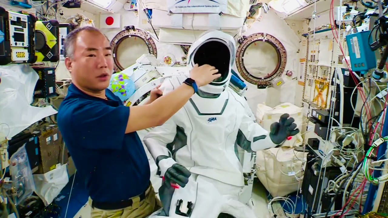 野口宇宙飛行士の宇宙暮らし054 SpaceX 宇宙服解説