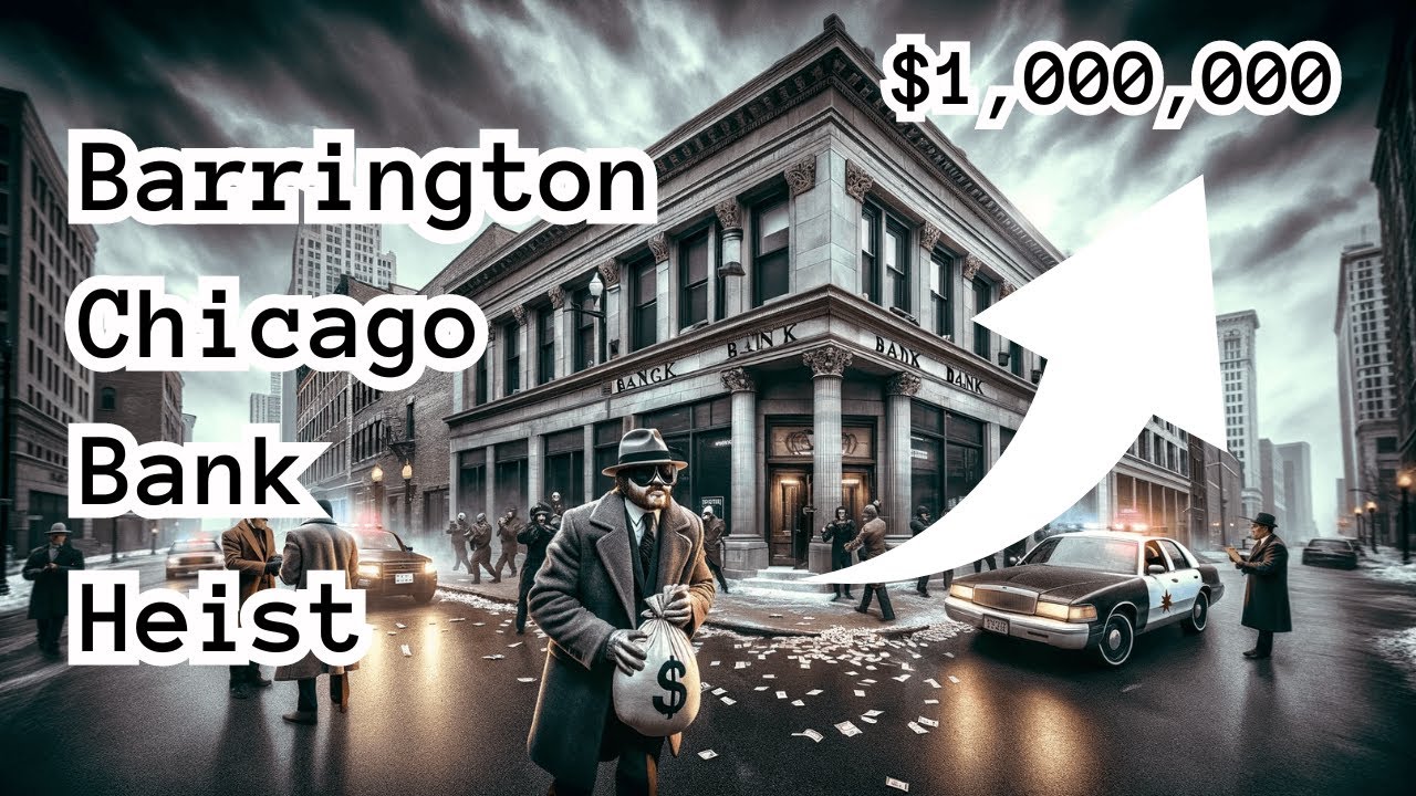 Magnanakaw Ng Bangko, Tumakas Sa Harap Ng Mga Empleyado | Barrington Chicago Bank Heist