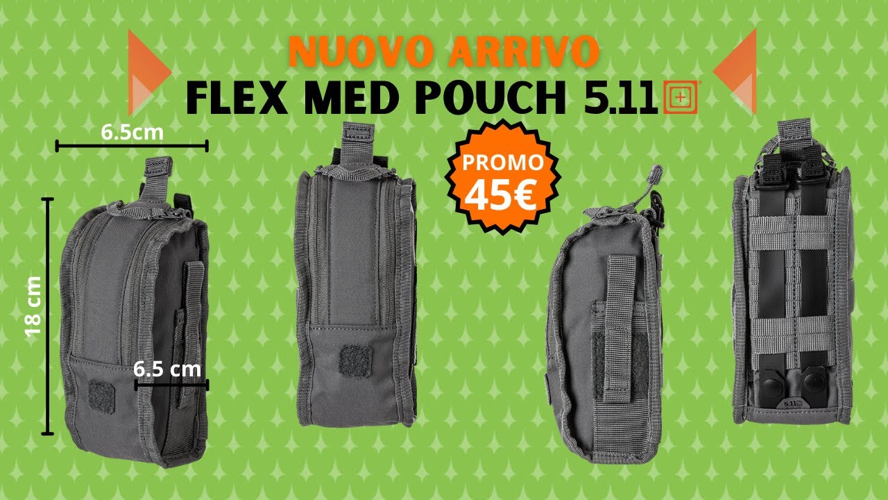 Nuovi Arrivi su BackPacco: Flex Med Pouch di 5.11 - IFAK