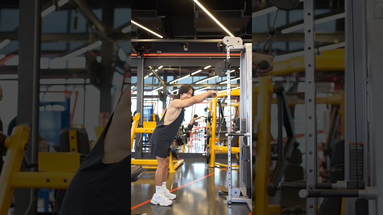 How to properly do the Straight Arm Pulldown (and actually train the Lats)