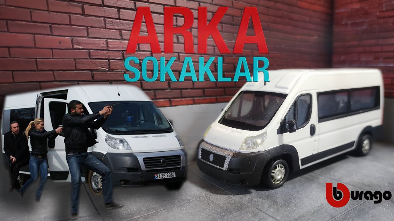1/43 BBurago Arka Sokaklar Ekip Aracı Maketi | Polizia to Turkish Civil Police