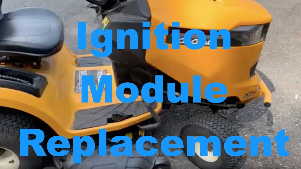 Как заменить модуль зажигания на садовом тракторе Cub Cadet своими руками [Модуль зажигания Cub C...