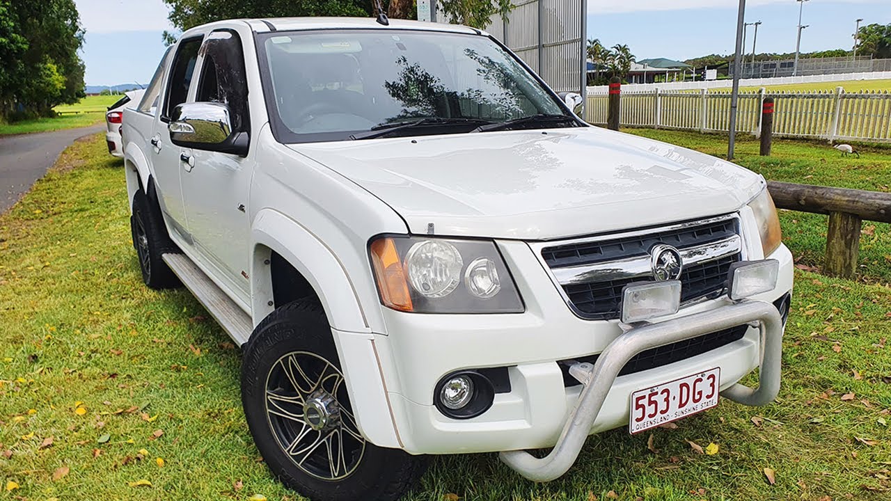 (SOLD) 2008 Holden Colorado LT R 4x4 6cyl 3 6L Petrol 5 Speed Manual Dual Cab Ute