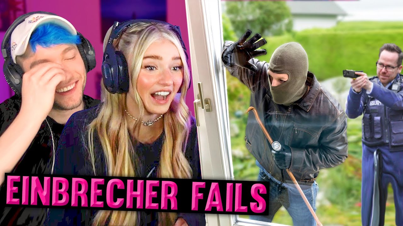 Die dümmsten EINBRECHER FAILS (Rezo und @HoneyPuu reagieren)